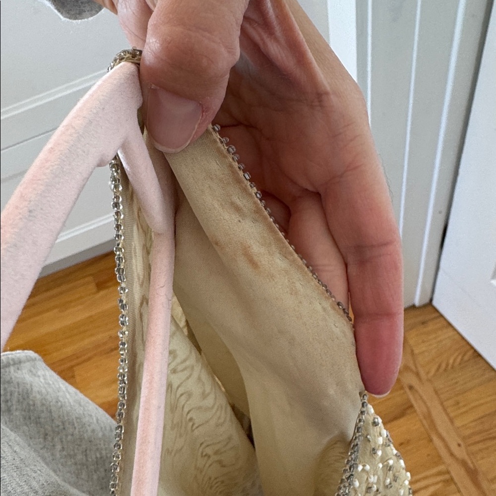 Vintage Beaded silk Dress - Picture 7 of 7
